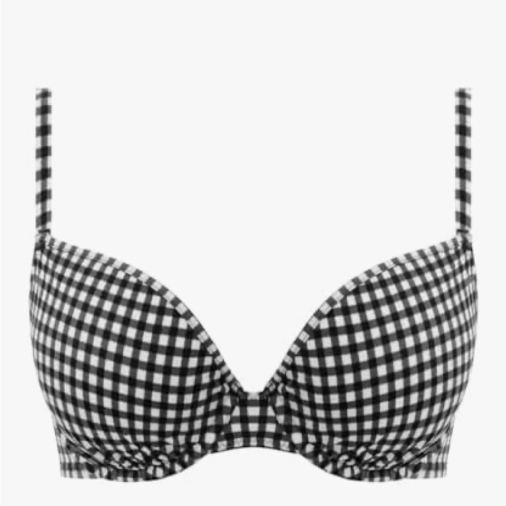 Freya Women's Standard Check in Uw Moulded Bikini Top size 30D - Picture 2 of 5